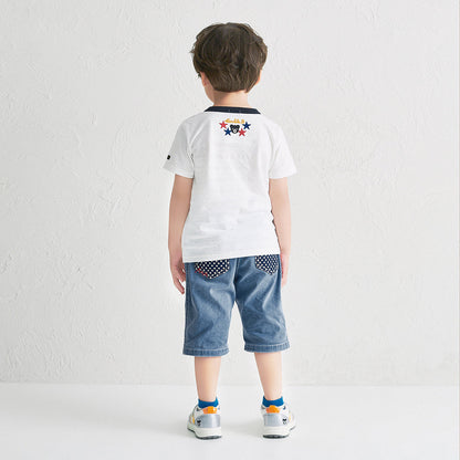 Double Raschel Sneakers for Kids - Silver Breeze