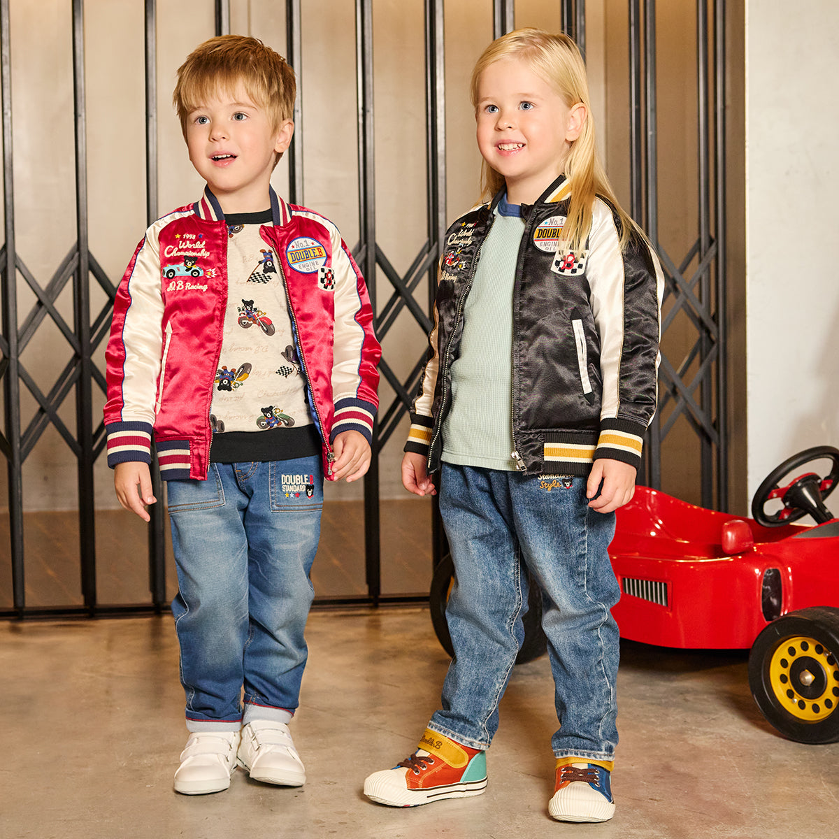 Racing Double-Layer Sweatshirt