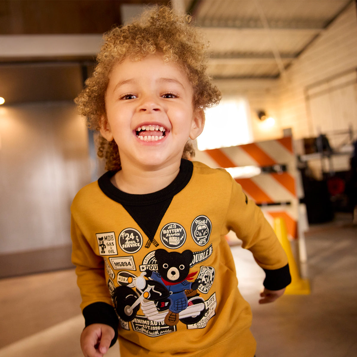 Racing DOUBLE_Bike Sweatshirt