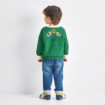 Racing DOUBLE_Bike Sweatshirt