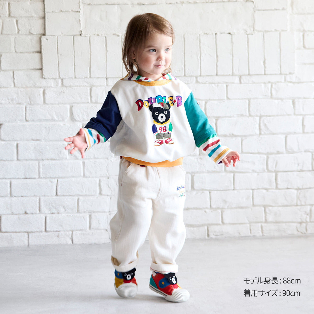 トップス miki Faux-Layered Hoodie – MIKI HOUSE USA