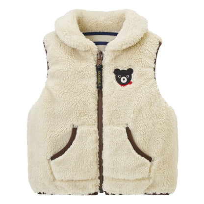 Reversible Sheep Boa Vest