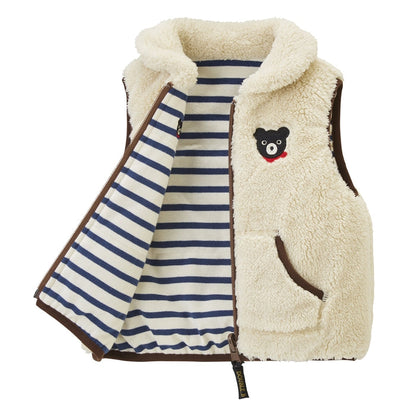 Reversible Sheep Boa Vest