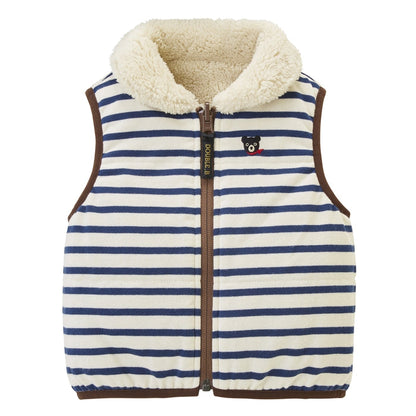 Reversible Sheep Boa Vest