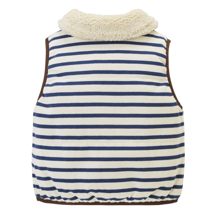 Reversible Sheep Boa Vest