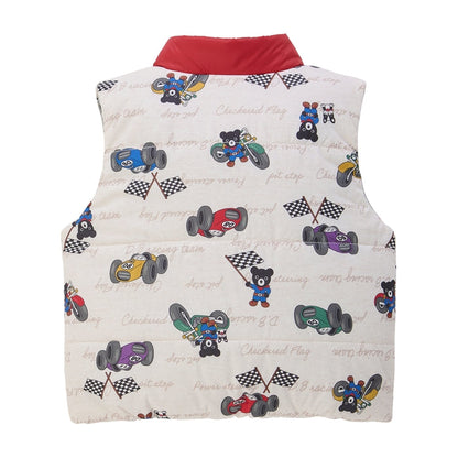 Racing Reversible Hybrid Padded Vest