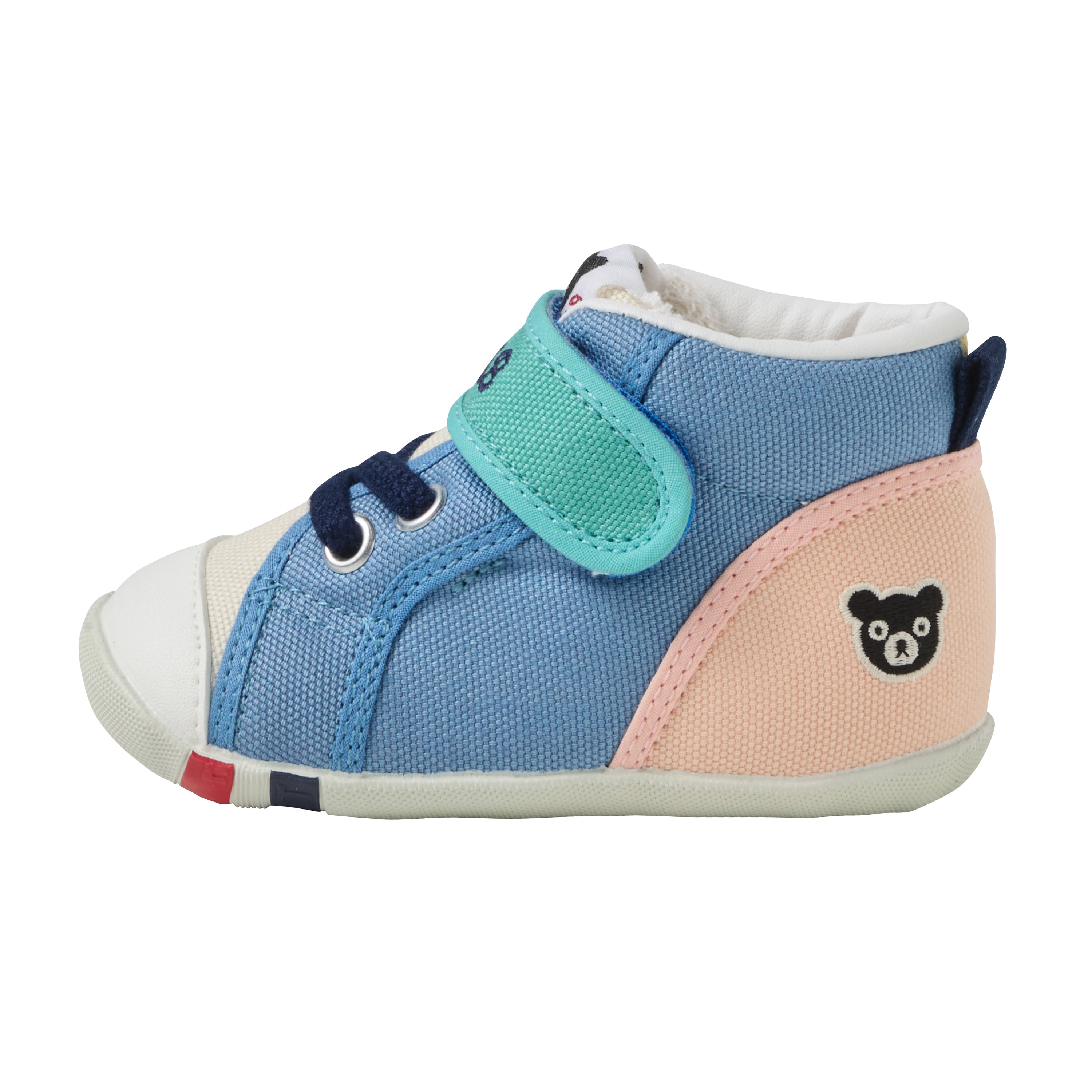 Oxford-Meets-Texture First Walker Shoes