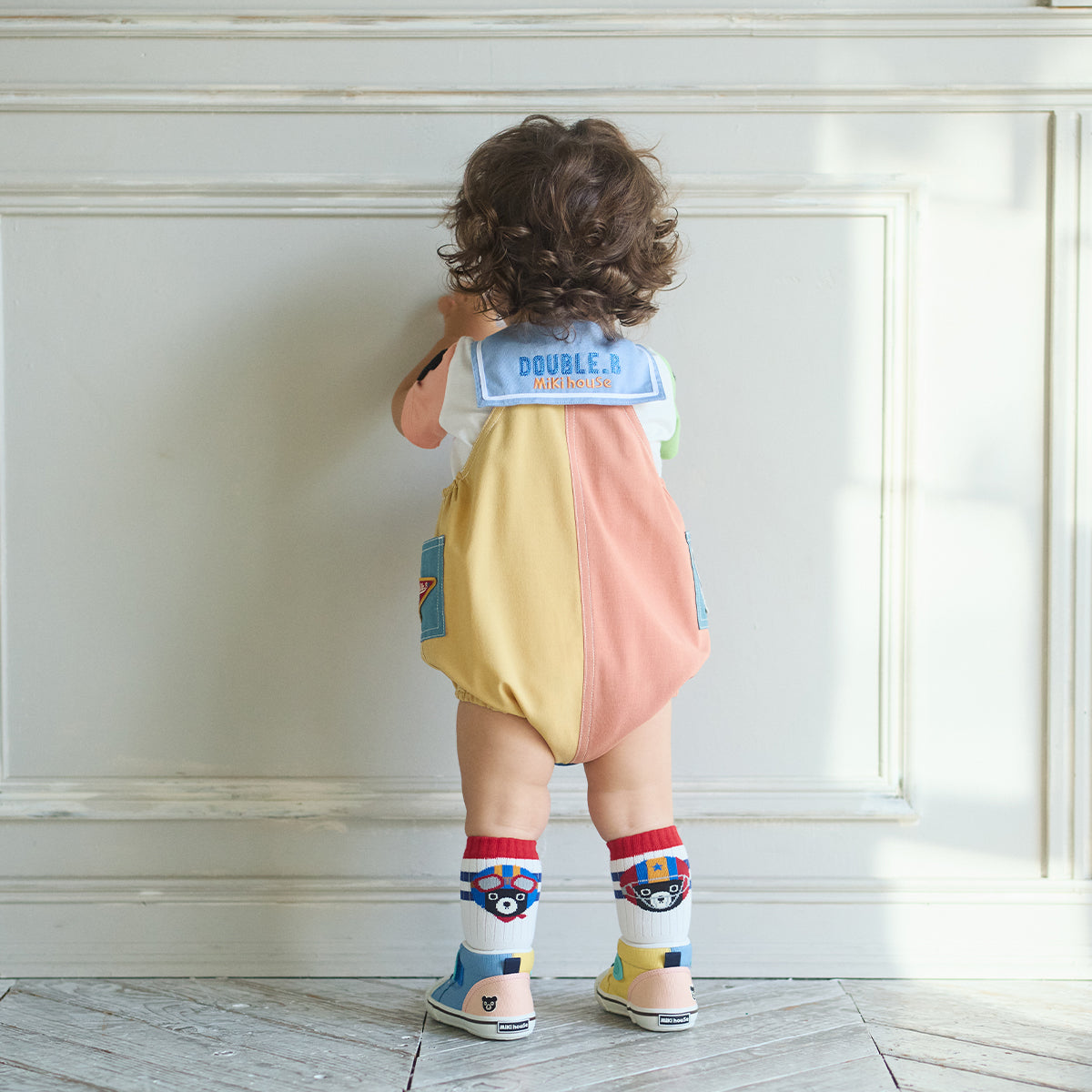 Oxford-Meets-Texture Second Shoes