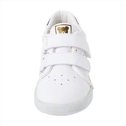 Double Strap Faux Leather Sneakers for Kids