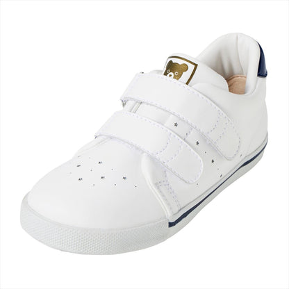 Double Strap Faux Leather Sneakers for Kids