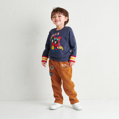 Double Strap Faux Leather Sneakers for Kids