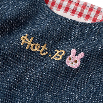Cherry Gingham Jumper Dress