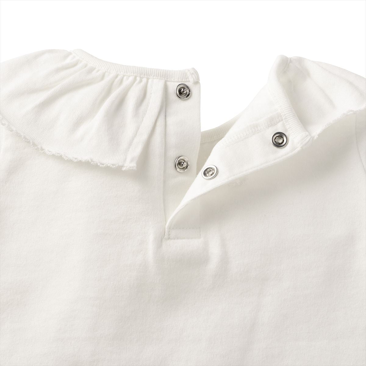 Cherry Collar Long-Sleeve Tee