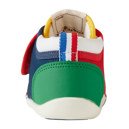 Signature First Walker Shoes - Tricolor Bear