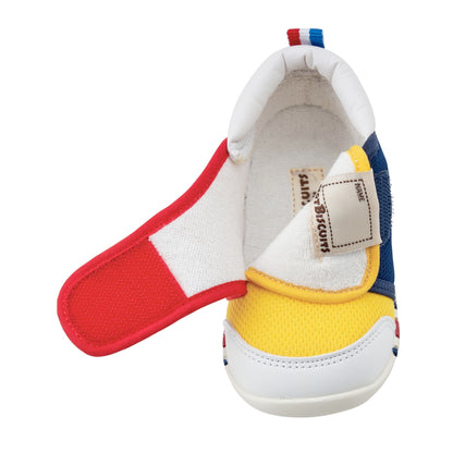 Signature First Walker Shoes - Tricolor Bear