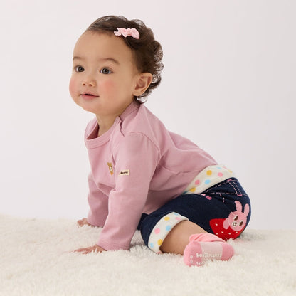 Cabbit × Strawberry Cropped Leggings