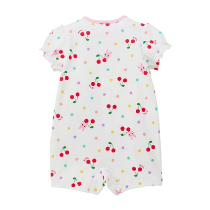 Short Cabbit n’ Cherry Rompers