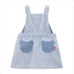 HOT BISCUITS Beary Blue Jumper Dress