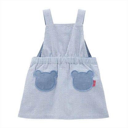 Beary Blue Jumper Dress