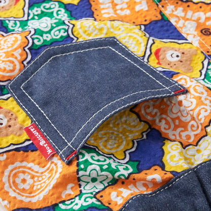 Vitamin Paisley Capri Pants