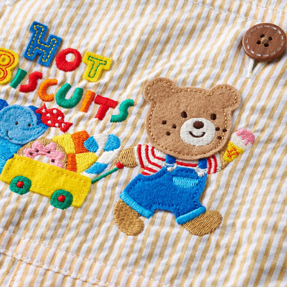 Candy Stripe Overalls