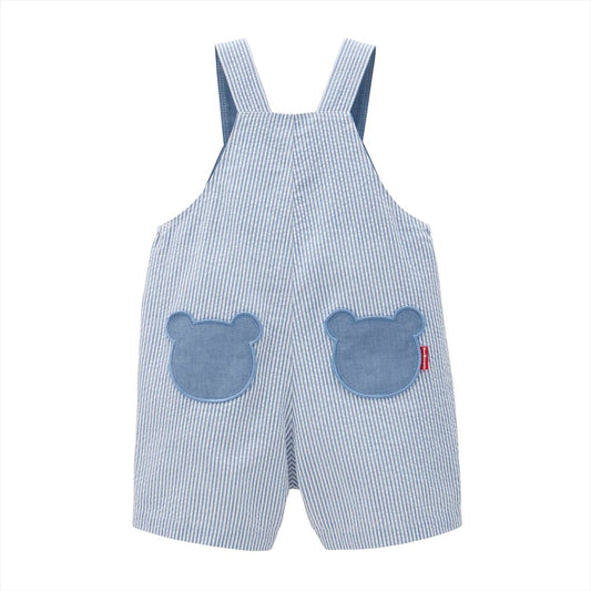 HOT BISCUITS Beary Blue Overalls