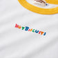 HOT BISCUITS Bear-Sleeved Tee