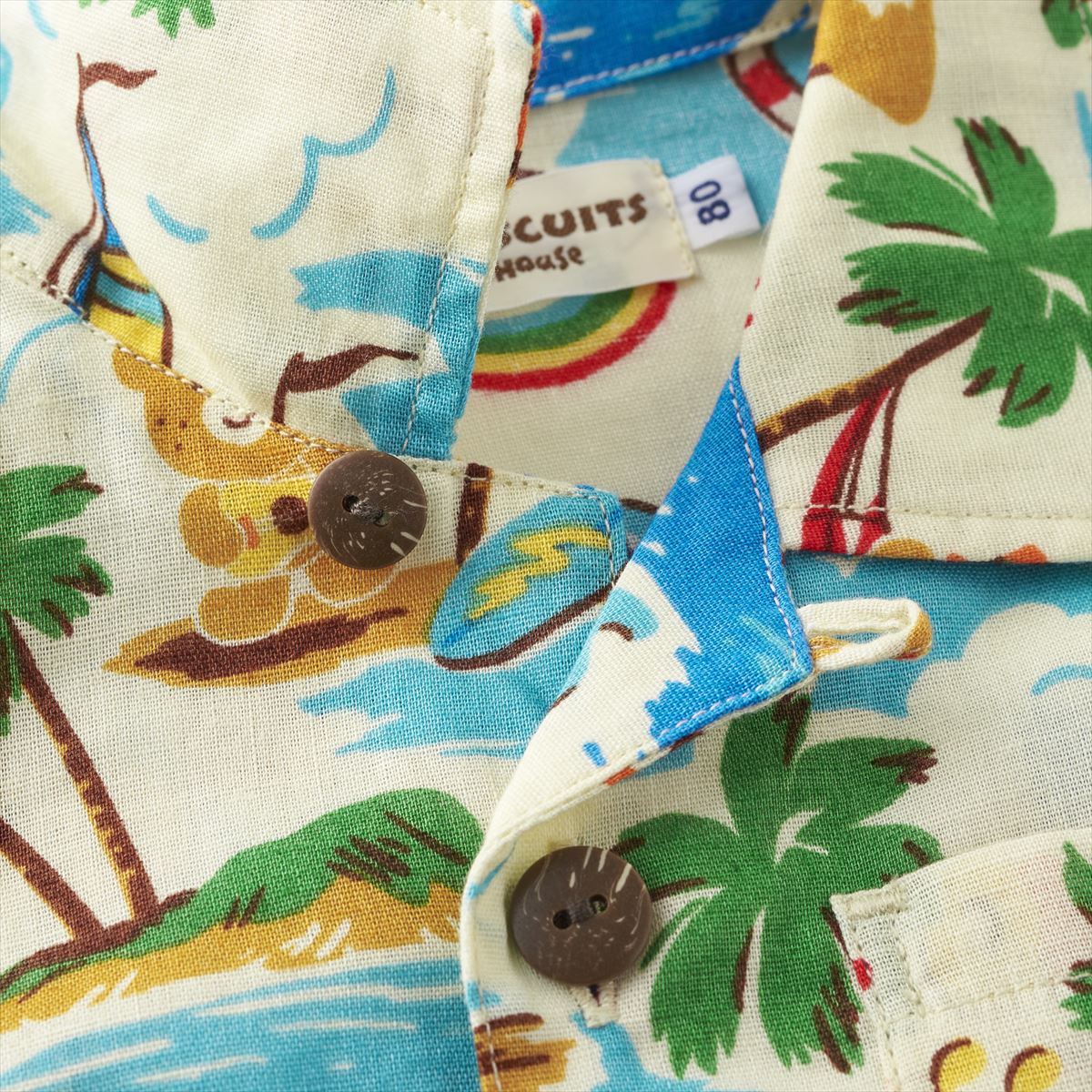 HOT BISCUITS Aloha Resort Shirt