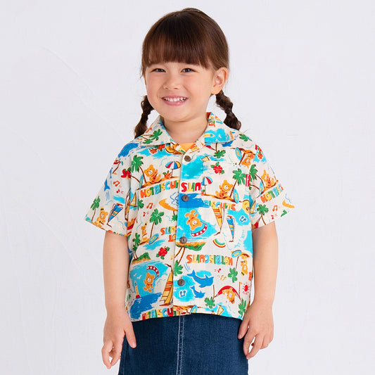 HOT BISCUITS Aloha Resort Shirt