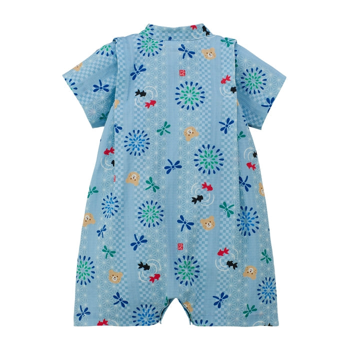 Beans n' Cabbit One-Piece Kimono Jinbei