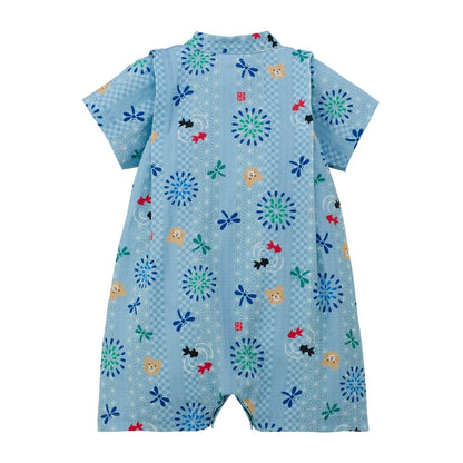 Beans n' Cabbit One-Piece Kimono Jinbei