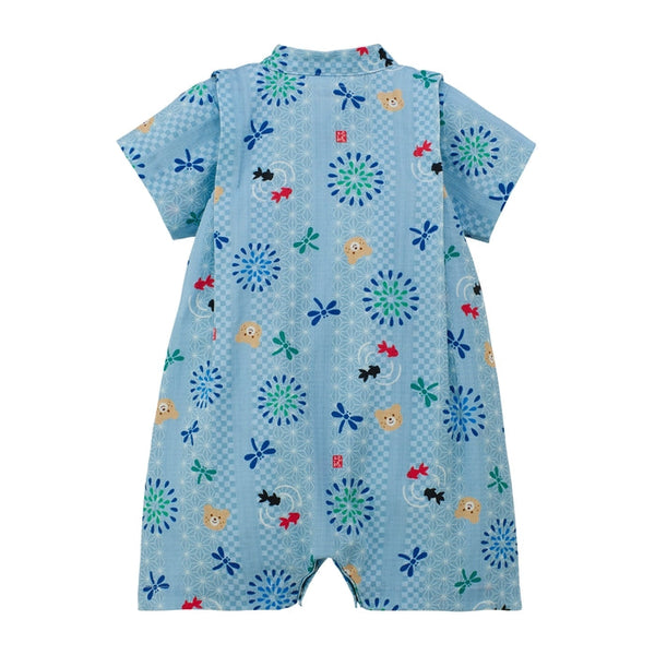 Beans n' Cabbit One-Piece Kimono Jinbei