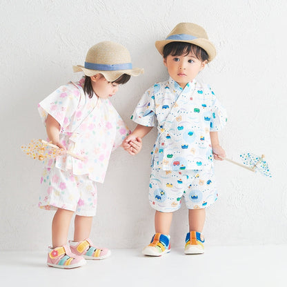 Beans n' Cabbit Two-Piece Kimono Jinbei