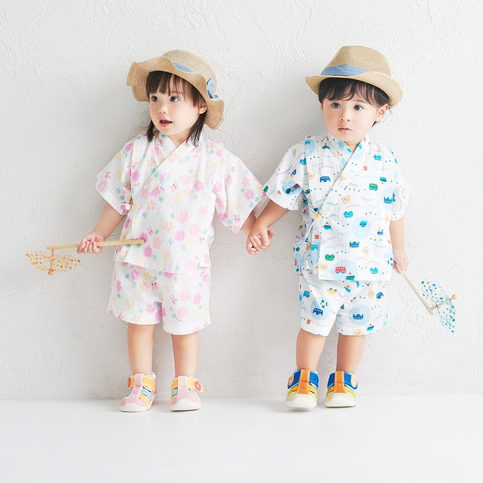 Beans n' Cabbit Two-Piece Kimono Jinbei