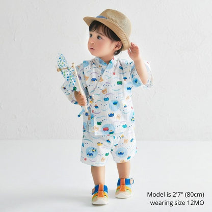Beans n' Cabbit Two-Piece Kimono Jinbei