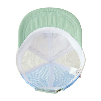 Striped Mesh Cap