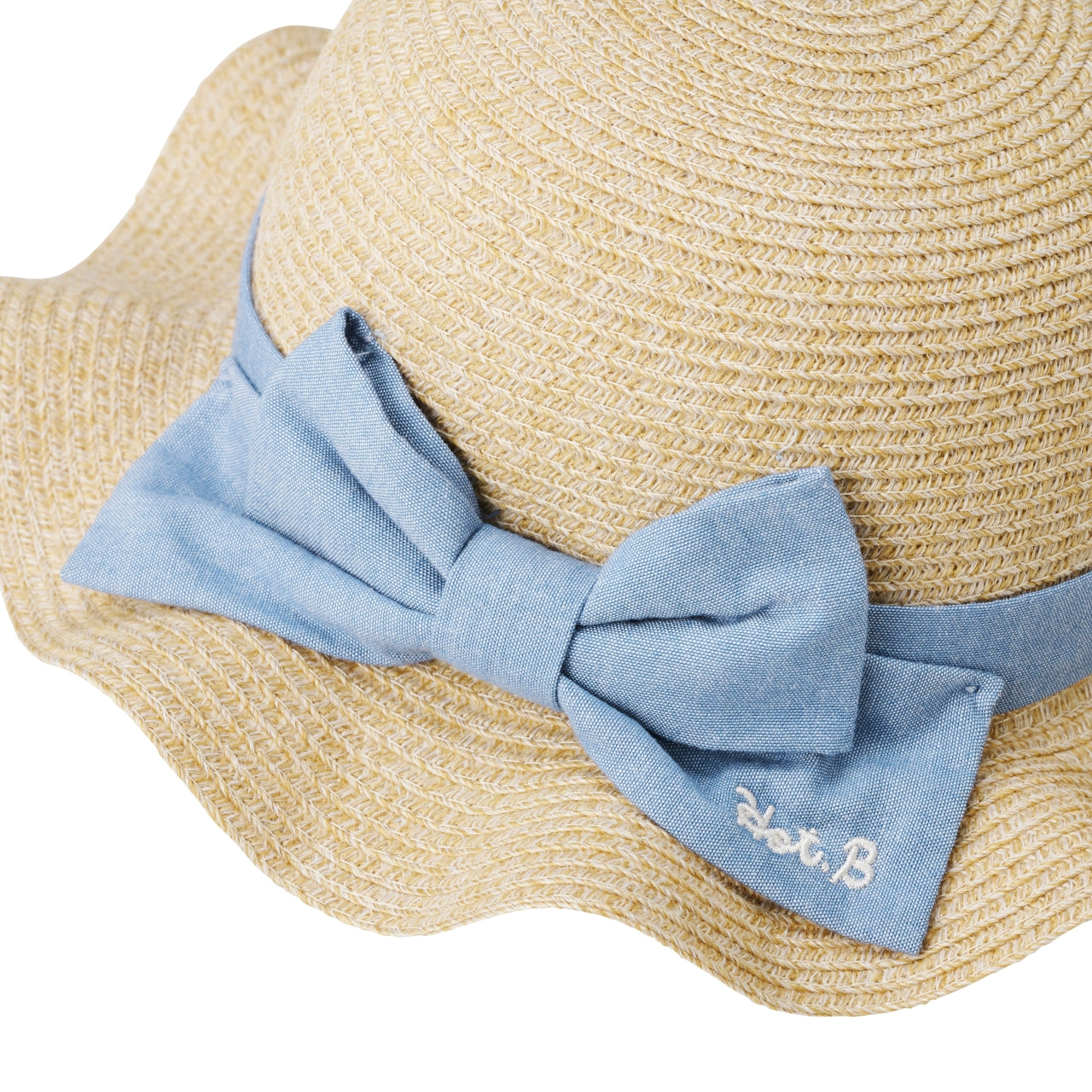 Faux Straw Sun Hat (UV Protection)