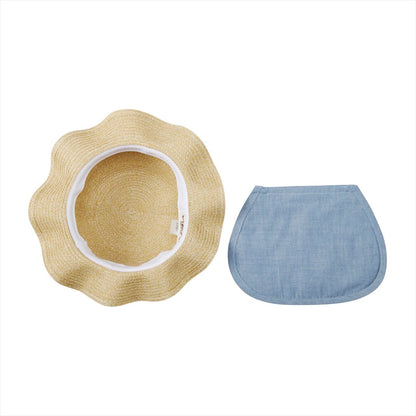 Faux Straw Sun Hat (UV Protection)