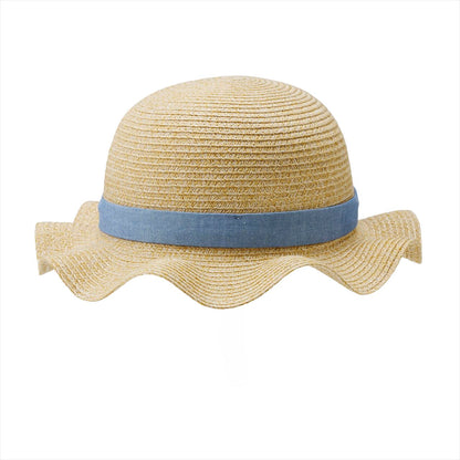 Faux Straw Sun Hat (UV Protection)