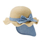 Faux Straw Sun Hat (UV Protection)