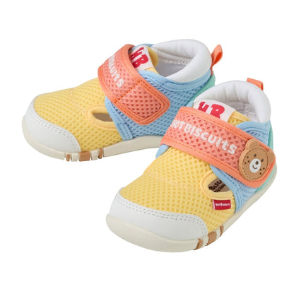 Double Raschel First Walker Shoes - Soda Pop
