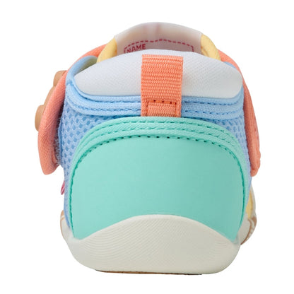 Double Raschel First Walker Shoes - Soda Pop