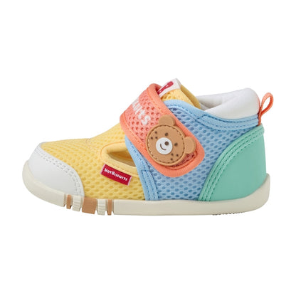 Double Raschel First Walker Shoes - Soda Pop