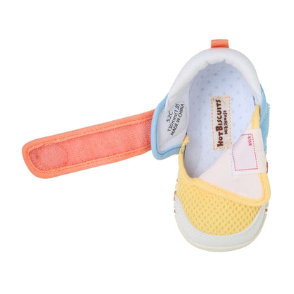 Double Raschel First Walker Shoes - Soda Pop