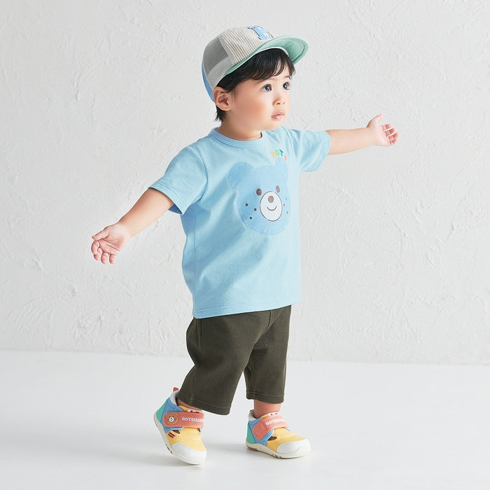 Double Raschel First Walker Shoes - Soda Pop