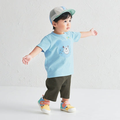 Double Raschel First Walker Shoes - Soda Pop