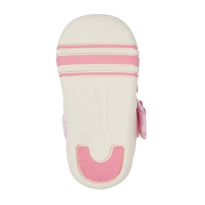 Double Raschel First Walker Shoes - Soda Pop