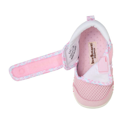 Double Raschel First Walker Shoes - Soda Pop