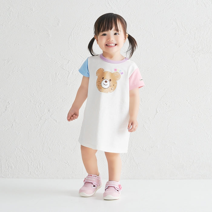 Double Raschel First Walker Shoes - Soda Pop