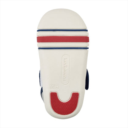 Double Raschel Mesh First Walker Shoes - Marine